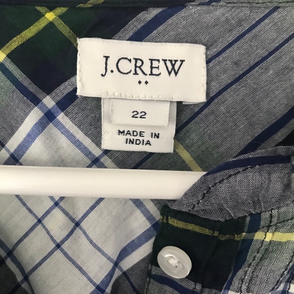🍁3/30$!!! Plaid Pull Over Henley Top - Picture 5 of 10